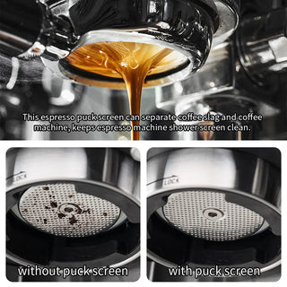 Coffee Puck Filter Screen 51/53.5/58.5MM 316 Stainless Steel