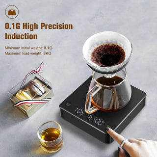 Digital Coffee Scale with Timer LED Screen ( USB) Precision scale.