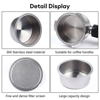 Stainless Steel Coffee Filter Basket 51mm
